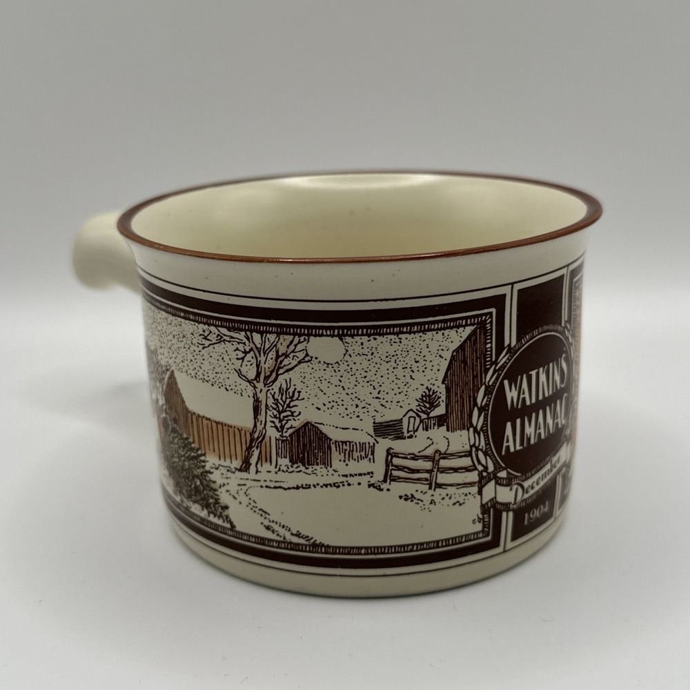 Watkins Almanac December 1904 Soup Mug